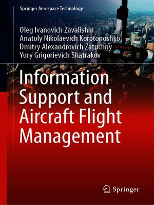 cover image of Information Support and Aircraft Flight Management